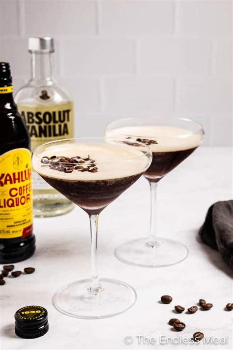 Chocolate Espresso Martini The Endless Meal