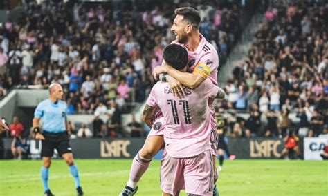 Video El Inter Miami Homenaje A Lionel Messi Tras Ganar Su Octavo