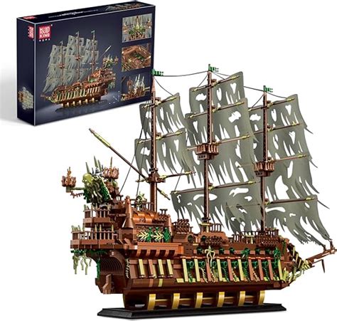 Mould King Pirate Ship Building Blocks Set Ship Model