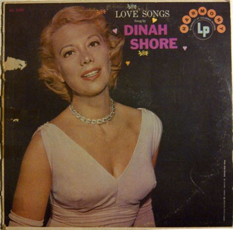 Dinah Shore Love Songs Sung By Dinah Shore 1958 Vinyl Discogs