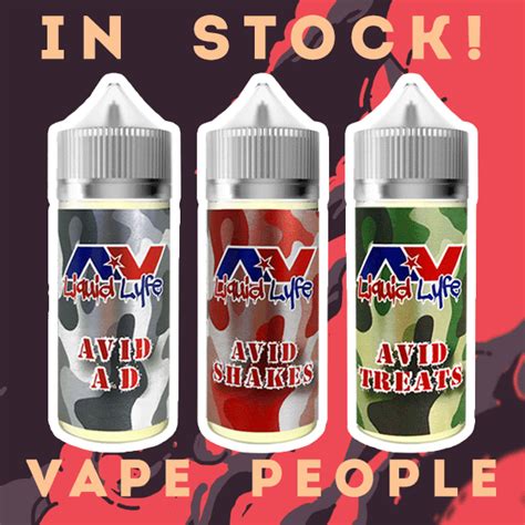 avid liquid lyfe  juices   stock