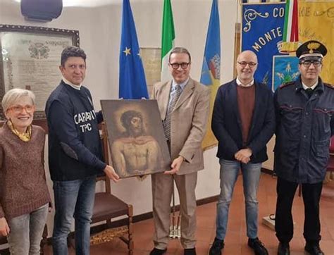 Trafugata In Chiesa Venti Anni Fa Tela DellEcce Homo Ritorna A Casa