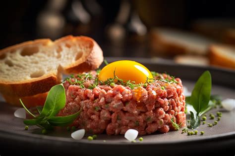 Tartare De B Uf Et L Gumes Confits La Recette De Cyril Lignac Dans