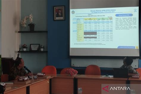 Kppn Kudus Realisasi Belanja Kementerian Lembaga Capai Persen