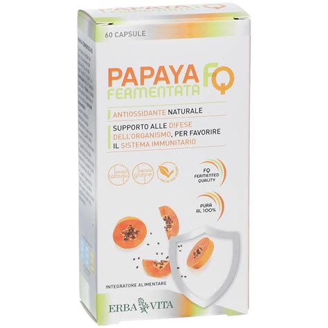 ERBA VITA Papaya Fermentata FQ Capsule 30 G Redcare