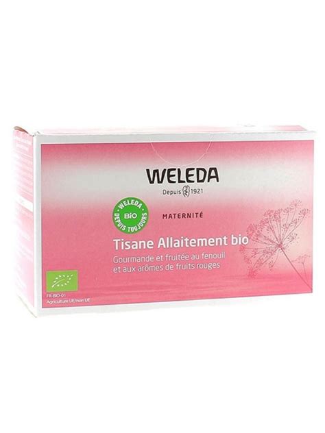 Weleda Maternité Tisane Allaitement Fruits Rouges 20 sachets