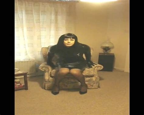 Patsypvc Transvestite In Rubber Latex Dress Heels Gay Man Man Porn XHamster