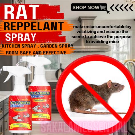 Anti Rat Spray Killer Rat Repellent Spray Can repel mice / cockroaches ...