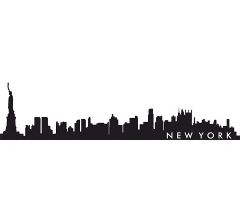 Sticker Cityscape New York 4 Ref SVYAN172 GT Stickers