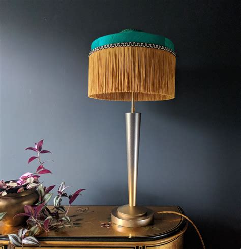 Green Silk Tiffany Lampshade Handmade Fabric Lampshades Tiffany