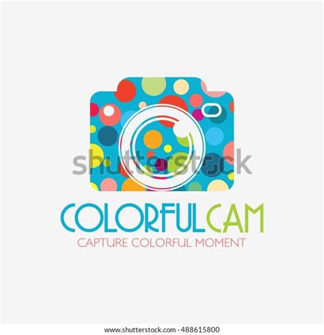 Colorful Camera Logo Template Design Vector Stock Vector Royalty Free