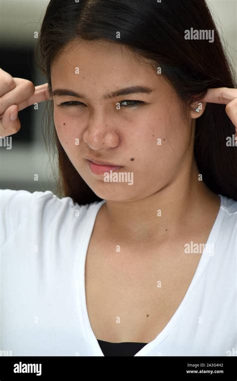 A Quiet Young Person Stock Photo - Alamy