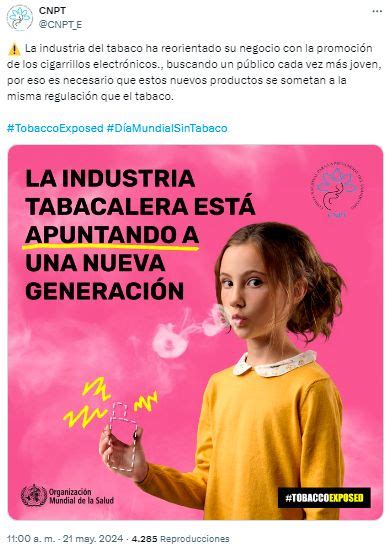 El CNPT Expone En Redes Las Cortinas De Humo De La Industria Tabaquera