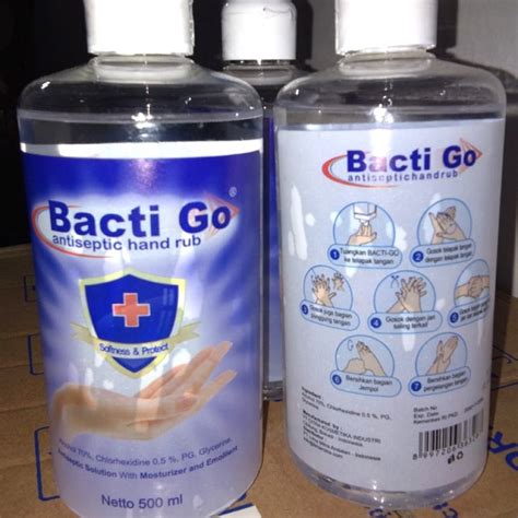 Jual Hand Sanitizer Hand Rub Antiseptic Cair Bacti Go 500ml