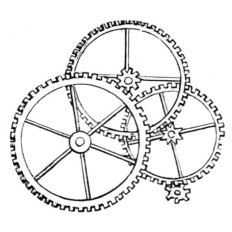 Cogs And Gears Drawing At Getdrawings Free Download