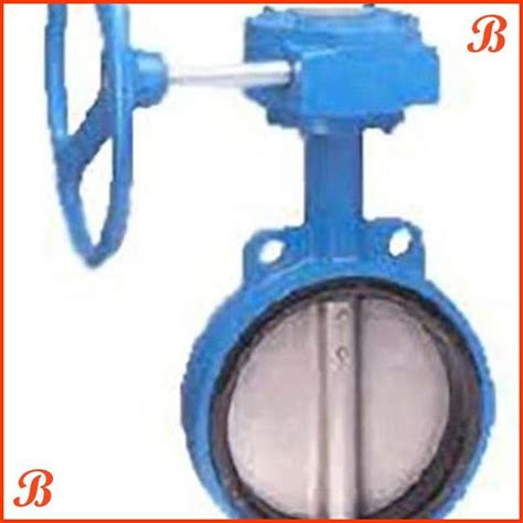 Jual Tozen Butterfly Valve Jis K Body Cast Iron Disc Ss Gear