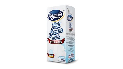 Magnolia Full Cream Milk 200ml Delivery In The Philippines Foodpanda