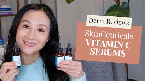 Dermatologist Reviews All Of Skinceuticals Vitamin C Serums Youtube