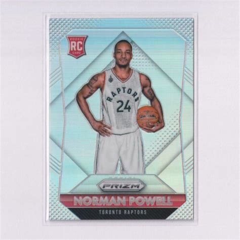 Panini Prizm Silver Prizms Norman Powell Rc Rookie Ebay