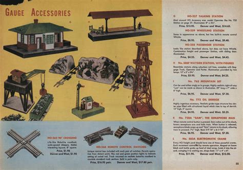 American Flyer Trains 1950 Page 55 Ac Gilbert Catalog Archive