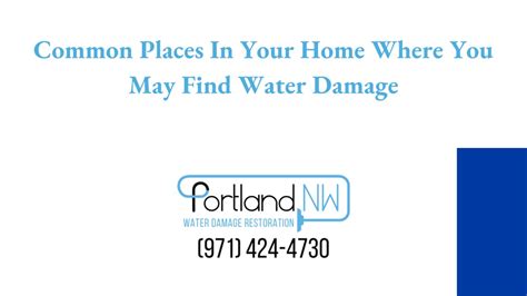 PPT Common Places In Your Home Where You May Find Water Damage