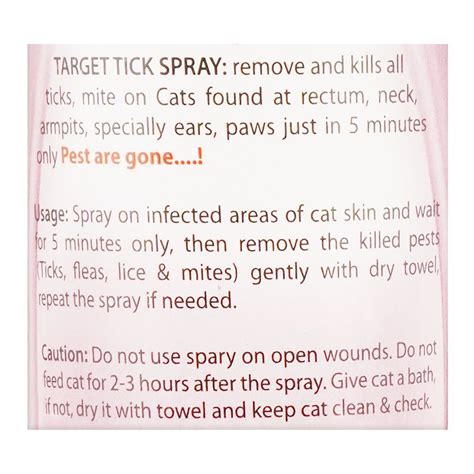 Buy Target Cat Flea Spray, 200ml Online at Special Price in Pakistan ...