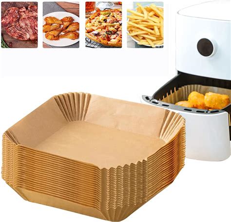 Air Fryer Paper Liners 100pcs 63 Inch Non Stick Air Fryer Liners