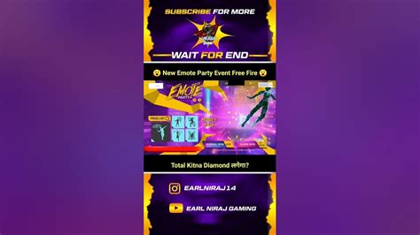 💯 Emote Party Event Free Fire 1 Spin Trick Kitna Diamond लगेगा Throne Emote Kaise Le