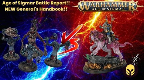 New Ghb Age Of Sigmar Battle Report Orruk Warclans Kruleboyz Vs