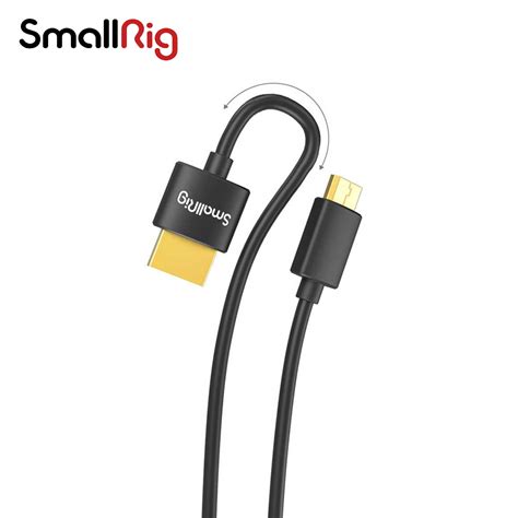 Cable Hdmi A Mini Hdmi Ultra Slim 4k Smallrig 3041 55cm Ibyza Shop