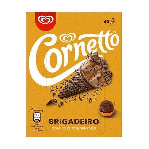 Mercadão Pingo Doce Gelado de Brigadeiro Leite Condensado