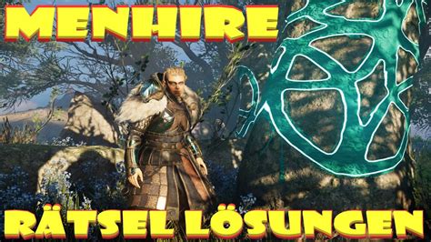 Menhire R Tsel Geheime Kraft Quest L Sungen Mit Fundorten Assassins