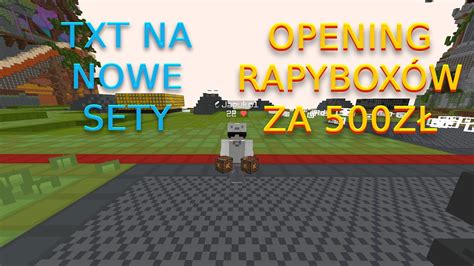 WYDAŁEM 500ZŁ NA BOXPVP RAPY PL I DROPŁO MI TO NAJLEPSZY TXT NA