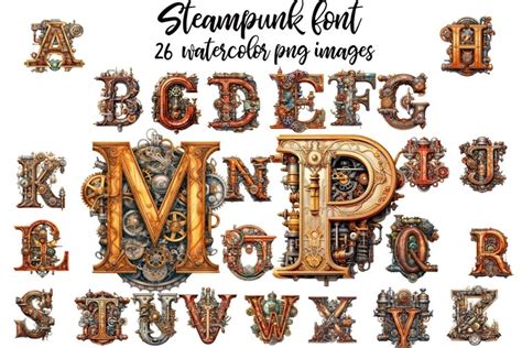 Steampunk Font 2584857