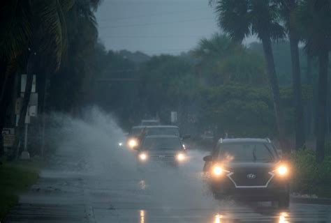 Tropical Storm Eta Dumps Blustery Rain On Florida West Coast Weather