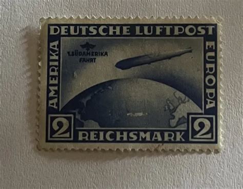 Briefmarke Graf Zeppelin Deutsche Luftpost S Damerikafahrt