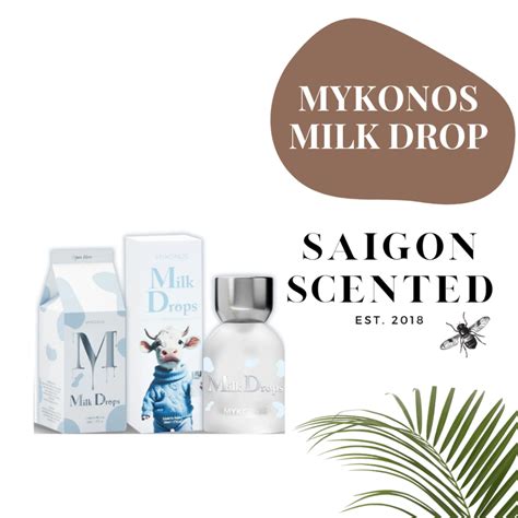 Nước hoa Mykonos Milk Drop Extrait De Parfum dung tích 10ml và fullseal