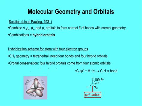 PPT - Molecular Geometry and Hybrid Orbitals PowerPoint Presentation ...