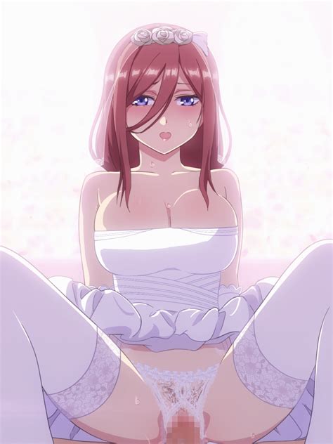 Nakano Miku Go Toubun No Hanayome Drawn By Mushiro Nijie728995