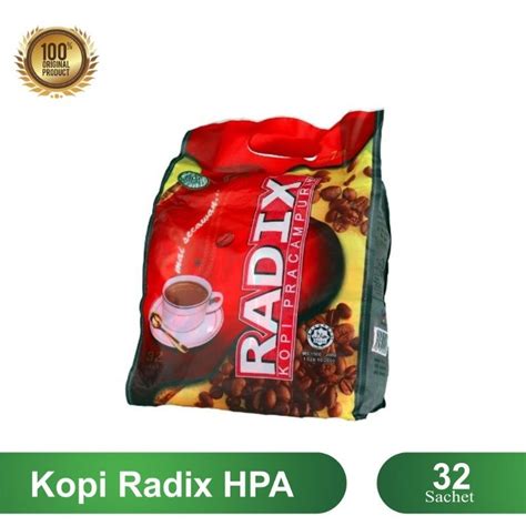 Jual Kopi Radix Original Hpa Isi Sachet Shopee Indonesia