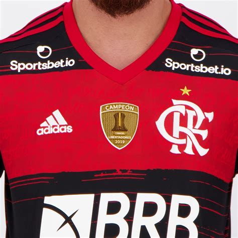 Camisa Adidas Flamengo I Patch Libertadores Futfanatics