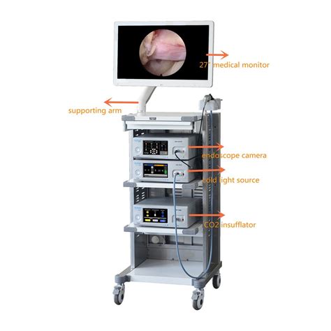 Full HD 1080P Veterinary Endoscopy Camera Tower For Laparoscopy