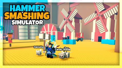 Hammer Smashing Simulator NEW Farming Zone Hammer Bobastic Iron In