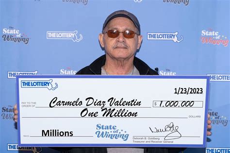 Mass State Lottery Winner Lawrence Man Wins 1 Million Prize