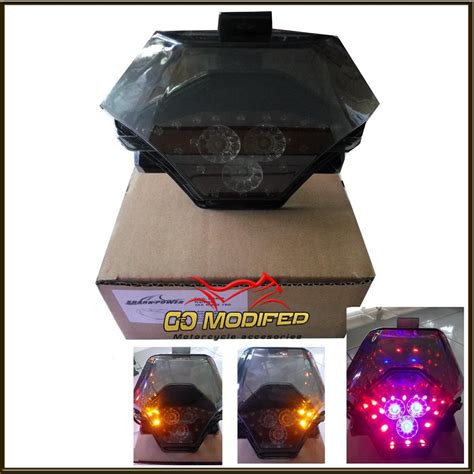 Lampu Stop Yamaha R Dan Mx King Stoplamp Led In Sign Senja Rem