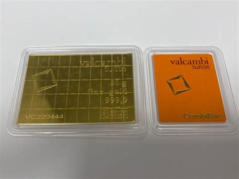 50 Grams Gold 999 Valcambi Sealed With Certificate Catawiki