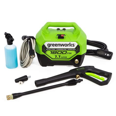 Greenworks 1800 Psi 1 1 Gpm Electric Pressure Washer Pwma Certified For Sale Katy Tx