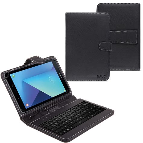 Samsung Galaxy Tab S2 S3 9 7 Tablet Tasche USB Tastatur Keyboard Hülle