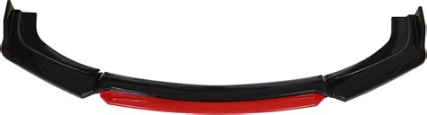 Amazon Silscvtt Universal Glossy Black Front Bumper Lip Spoiler