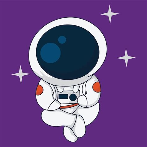 Premium Vector Cute Astronaut Riding Rocket In Flat Vector